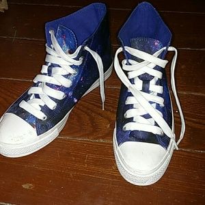 Celestial/outer space high top sneakers, 7