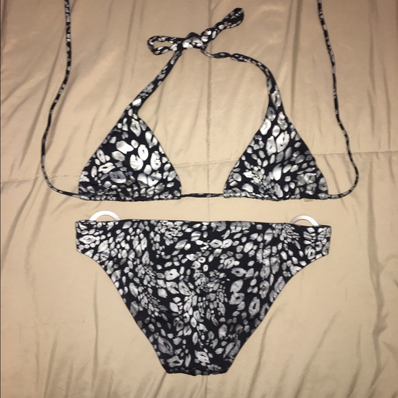 Victoria Secret Animal Print Bathing Suit - Picture 2 of 4