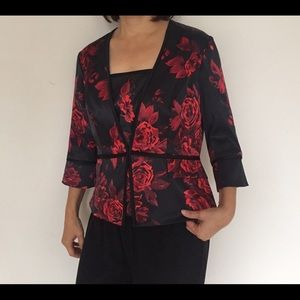Alex Evenings 2-piece blouse