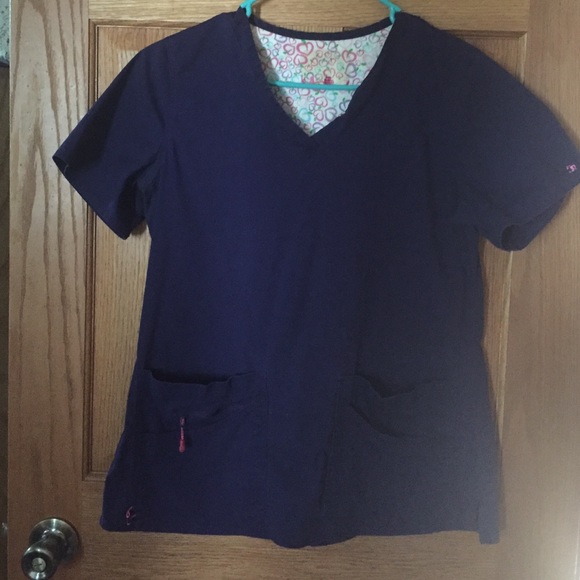 Peaches scrub set! Dark purple!