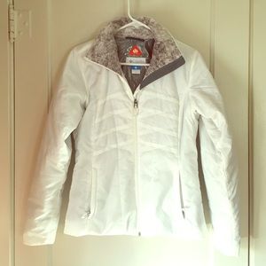 White Columbia with Omni-Heat