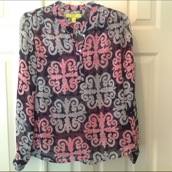 BANANA REPUBLIC MILLY Collection tunic blouse - Picture 2 of 4