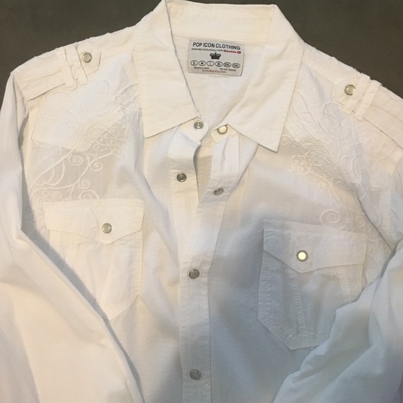 Pop Icon Buckle long sleeve Pearl Snap