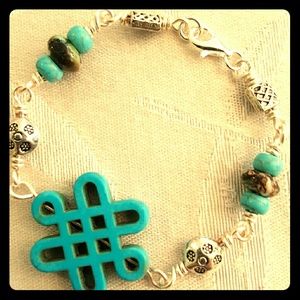 Handmade Celtic Wire wrap Bracelet