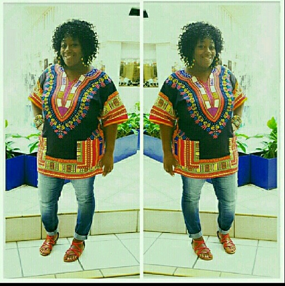 Tops - Look at this dress/ dashiki