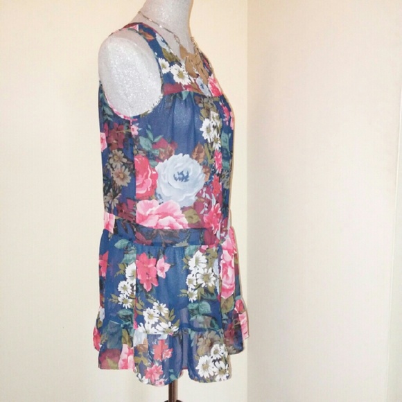 Anthropologie Pins and Needles Floral Dress UO M - Picture 2 of 4