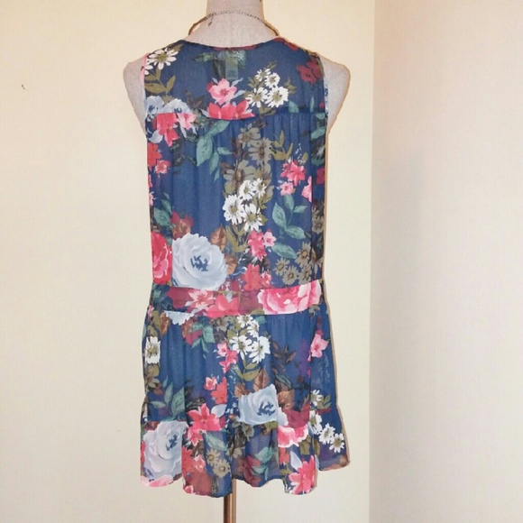 Anthropologie Pins and Needles Floral Dress UO M - Picture 3 of 4