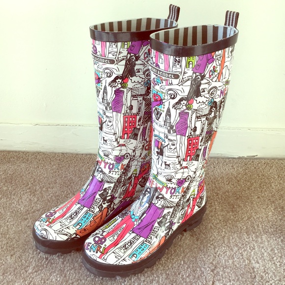 Henri Bendel Rain boots🌂