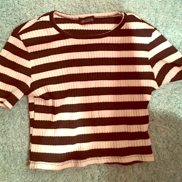 Striped crop top - Picture 1 of 1