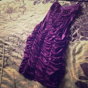 Bebe Purple Mini Dress