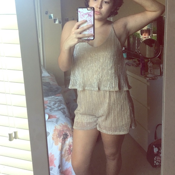 Gold Romper ✨