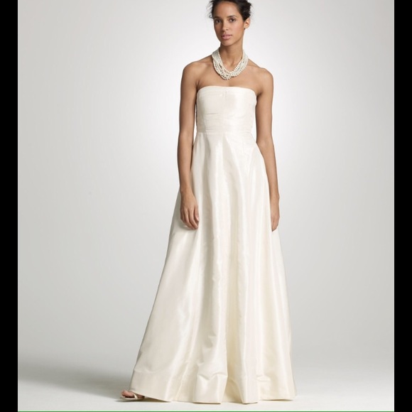 J. Crew Dresses J Crew Strapless Aline Sabine Wedding