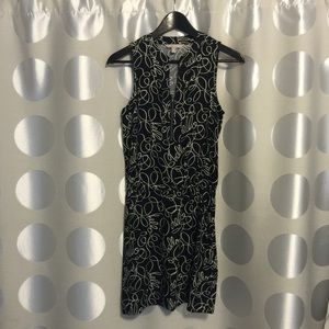 Banana Republic Sleeveless Zipper Dress