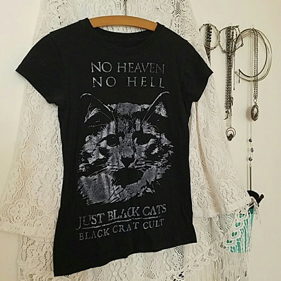 No Heaven No Hell Blackcraft Womens Tshirt