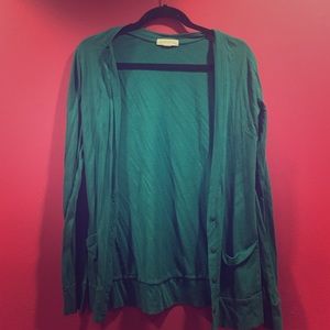 Teal Medium cardigan