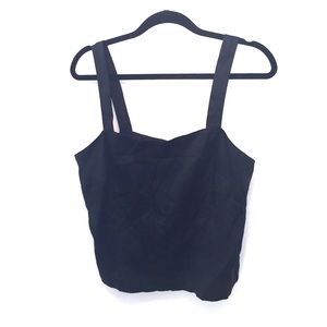 🔴 Final Price 🔴 New Silk Blend Crop Top Sz Large