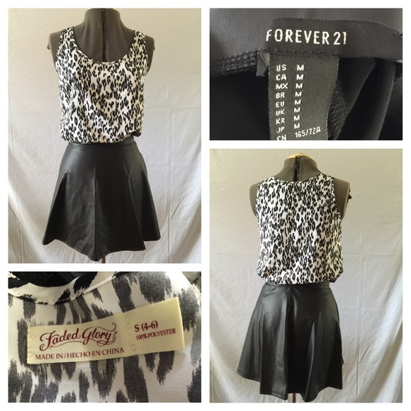 Outfit! Top with skirt!