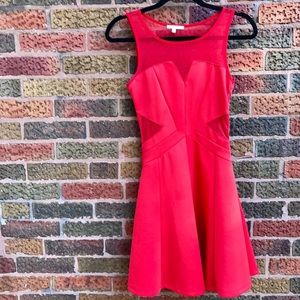 Perfect red party dress