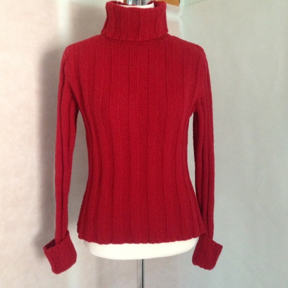Old Navy chunky, fitted sweater.