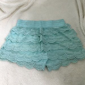 Lace shorts