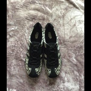 COACH REMONNA Tennis Shoes Black & White