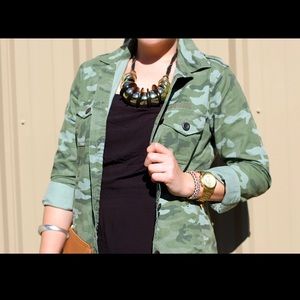 Gap utility military camo jacket