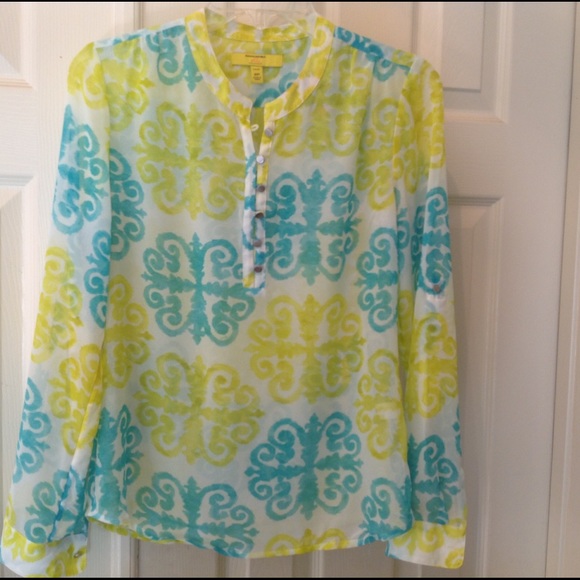 BANANA REPUBLIC MILLY Collection tunic blouse - Picture 2 of 4