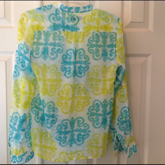 BANANA REPUBLIC MILLY Collection tunic blouse - Picture 3 of 4