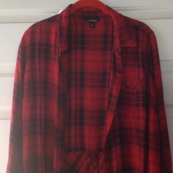 Lucky Brand plaid shirt size M