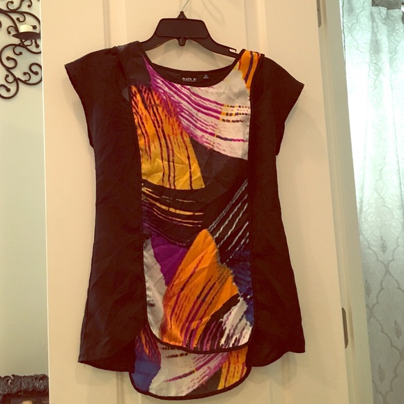 Allen Schwartz multi colored top