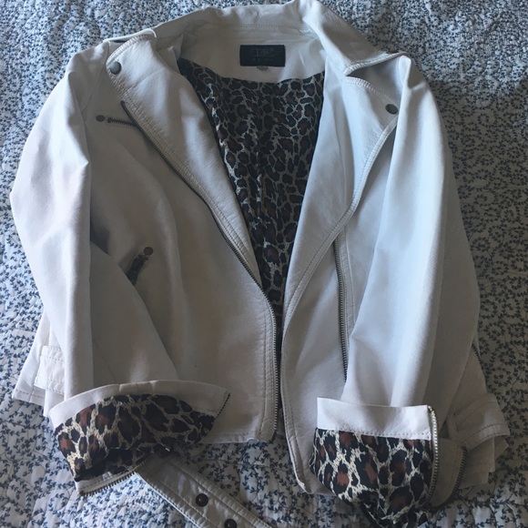 White Pleather Jacket - Picture 3 of 4