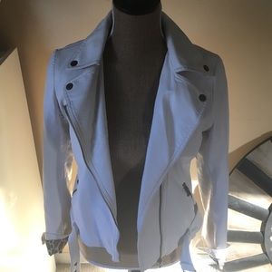 White Pleather Jacket