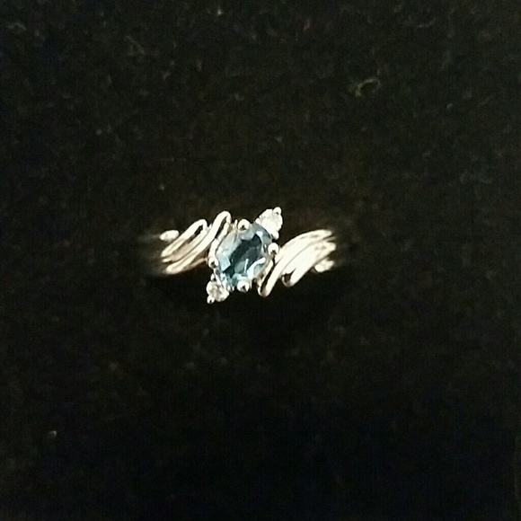 Costume, Blue and Silver ring