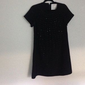Black cocktail dress