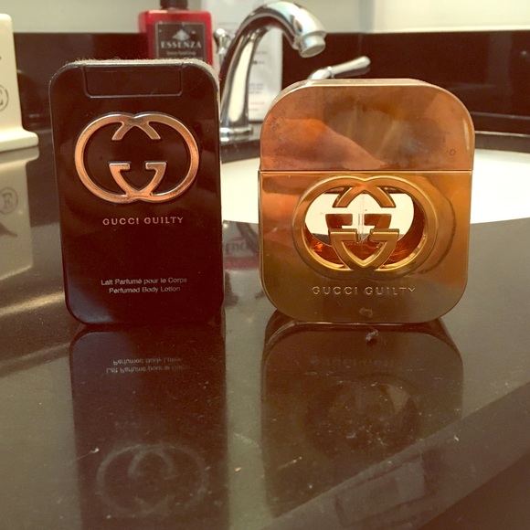 Gucci guilty EDT and lotion