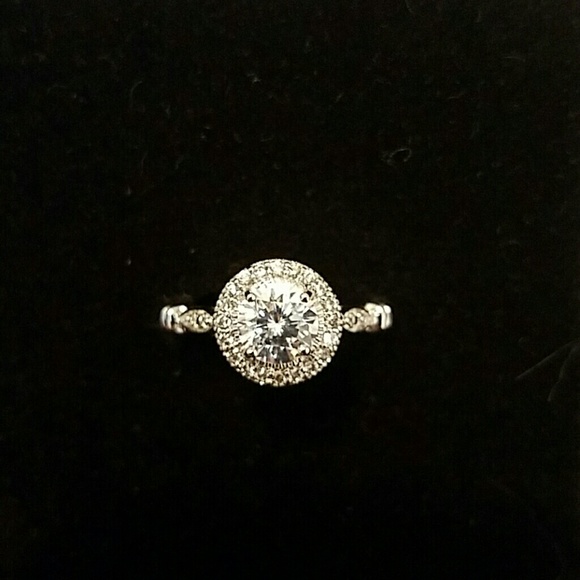 Costume, Diamond and Silver ring