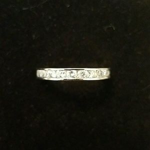 Costume, Diamond and Silver ring