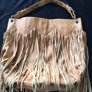 Carlos Santana Fringe Handbag