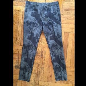 Printed trousers