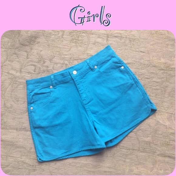 Girls' Bright Blue Shorts