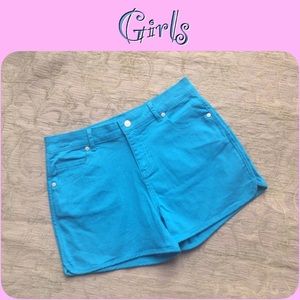 Girls' Bright Blue Shorts