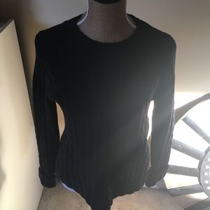 Gap Black Cableknit sweater