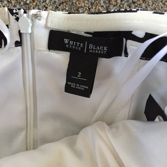 White House black market strapless dress - Picture 2 of 3