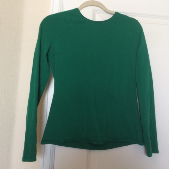 Mossimo green stretchy top