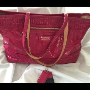 Coach Patent leather Handbag