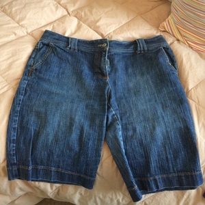 Ann Taylor LOFT denim shorts