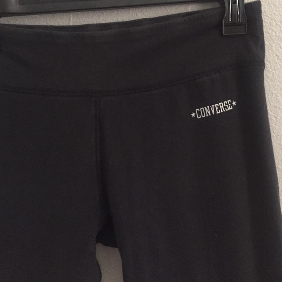 Converse black leggings! Size M