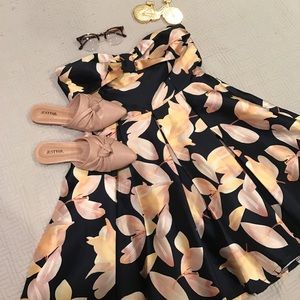 Dresses - BNWT Navy and Yellow Strapless Party Dress Dresses - BNWT Navy and Yellow Strapless Party Dress