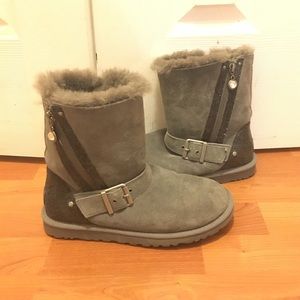 Ugg® Australia Women´s Blaise Moto Glitter Boots 6