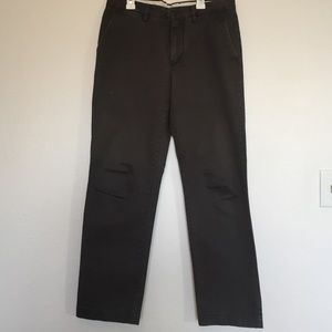 Men's j Crew chinos. Dark grey 32x32